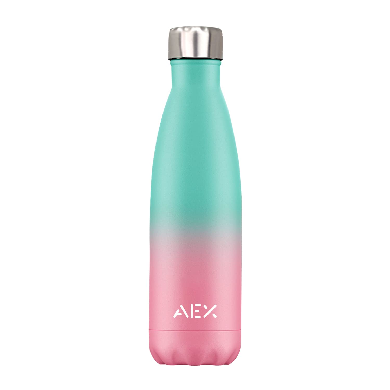 Double Insulated Vacuum Flask Stainless Steel Water Bottle Thermos Flasks Water Bottle for Hot and Cold Drinks Thermal Bottle 1000ml [Black_White]