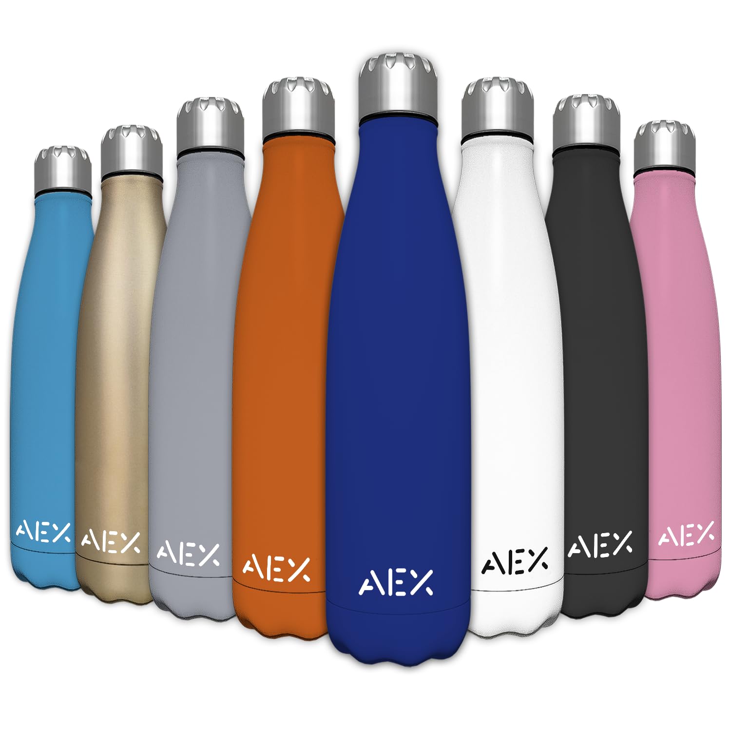 Double Insulated Vacuum Flask Stainless Steel Water Bottle Thermos Flasks Water Bottle for Hot and Cold Drinks Thermal Bottle 1000ml [Black_White]