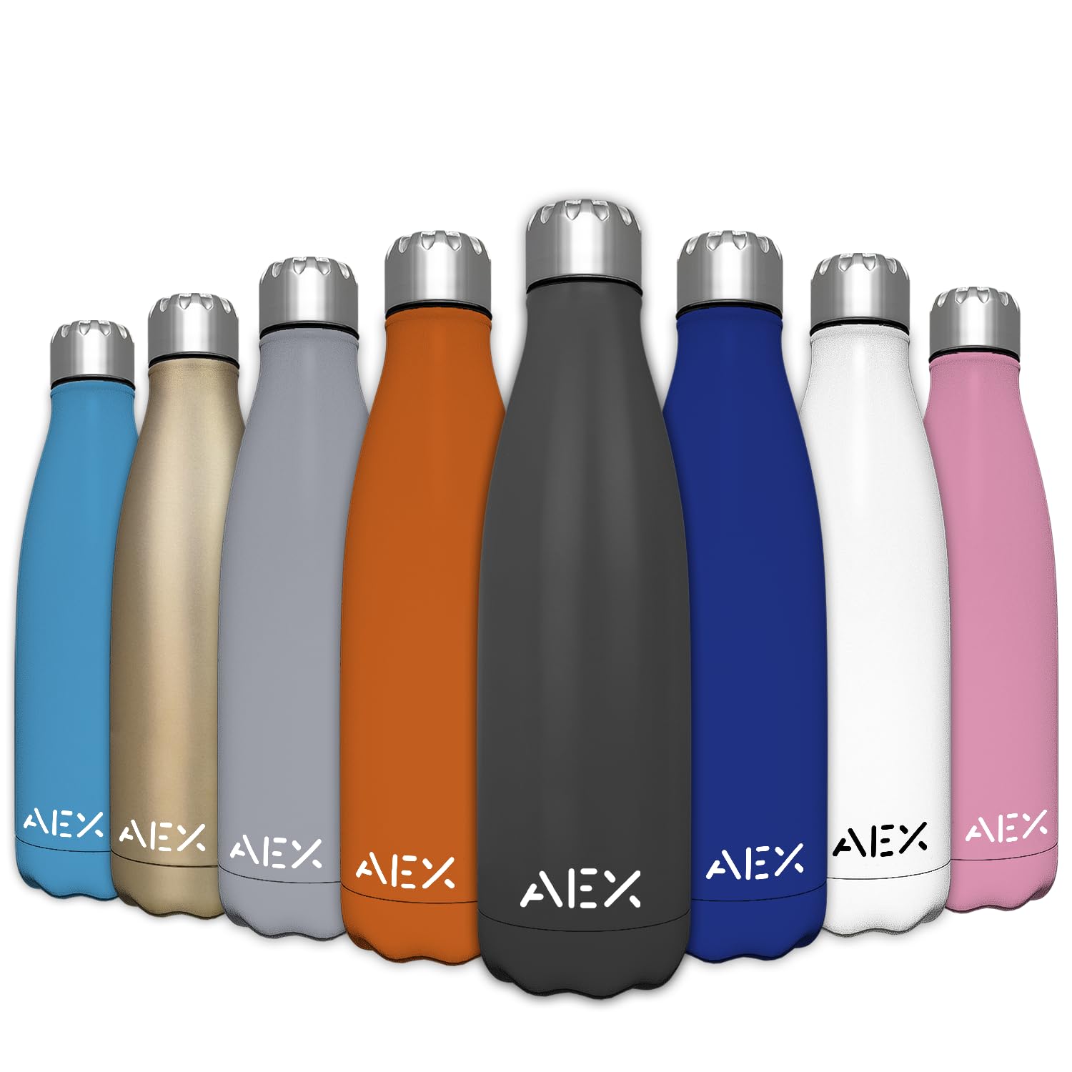 Double Insulated Vacuum Flask Stainless Steel Water Bottle Thermos Flasks Water Bottle for Hot and Cold Drinks Thermal Bottle 1000ml [Black_White]
