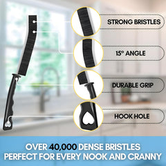 Crevice Cleaning Brush, Multifunctional Cleaning Tool For Bathroom, Shower And Grout Brush, Magic Brush For Tiles, Window Tracks Gaps, UK Cleaning Brush By Hydro
