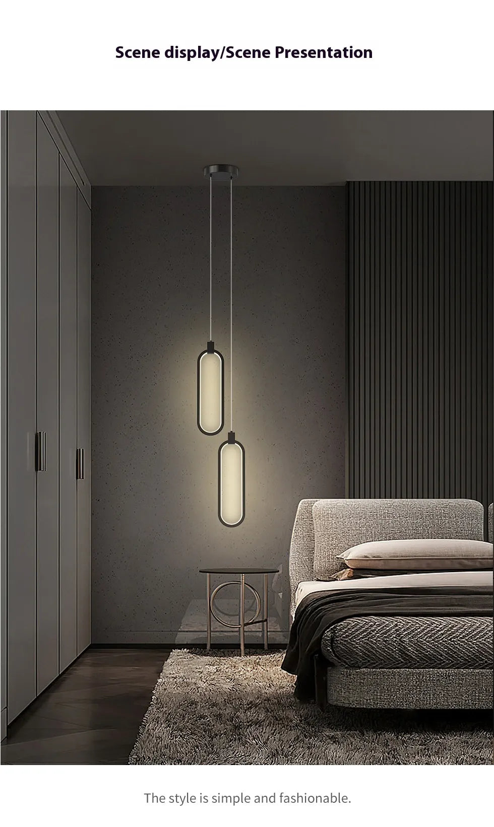 Bar Bedside Small Droplight